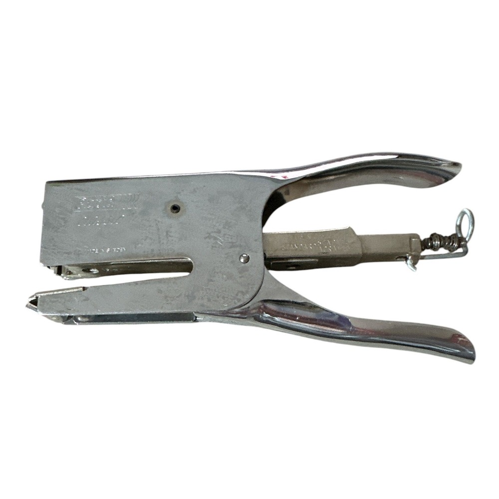 Vintage‎ Rapid All-Metal Classic 1 Hand Stapler Sweden WORKS Standard Staples